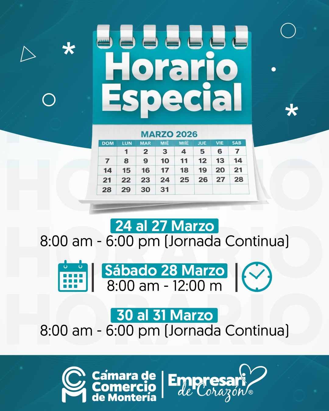 horario