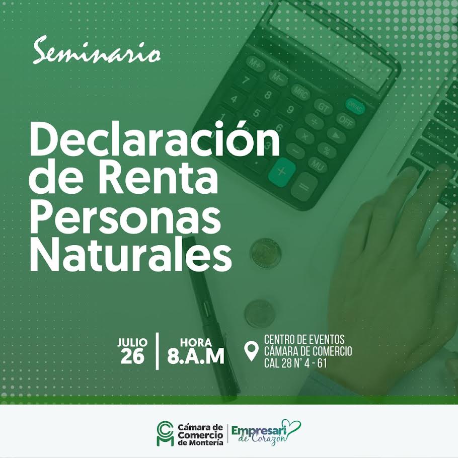Seminario Declaración De Renta Personas Naturales Año 2023 | Cámara de ...